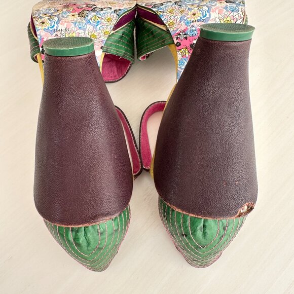 Irregular Choice Mardi Gras Heels US10/EUR41 - Picture 5 of 14